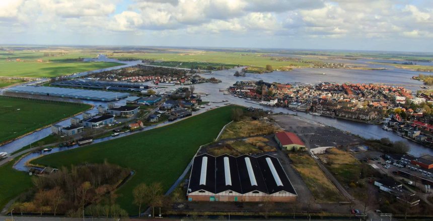 Halbertsma terrein Grou drone foto